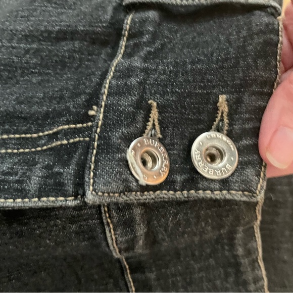 Burberry Stonewashed Black Wide-Leg Jeans, Size 4. Black, Fab Condition! - Picture 6 of 7